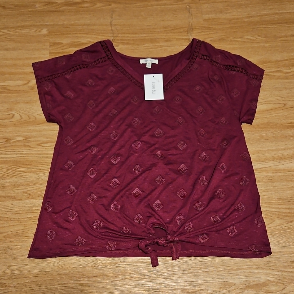 Como Blu Fuchsia Blouse